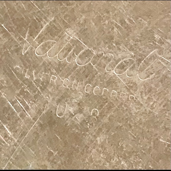 Silver Bowl by National “silver on copper” 1028 is 6 1/8” in diameter - Picture 8 of 9